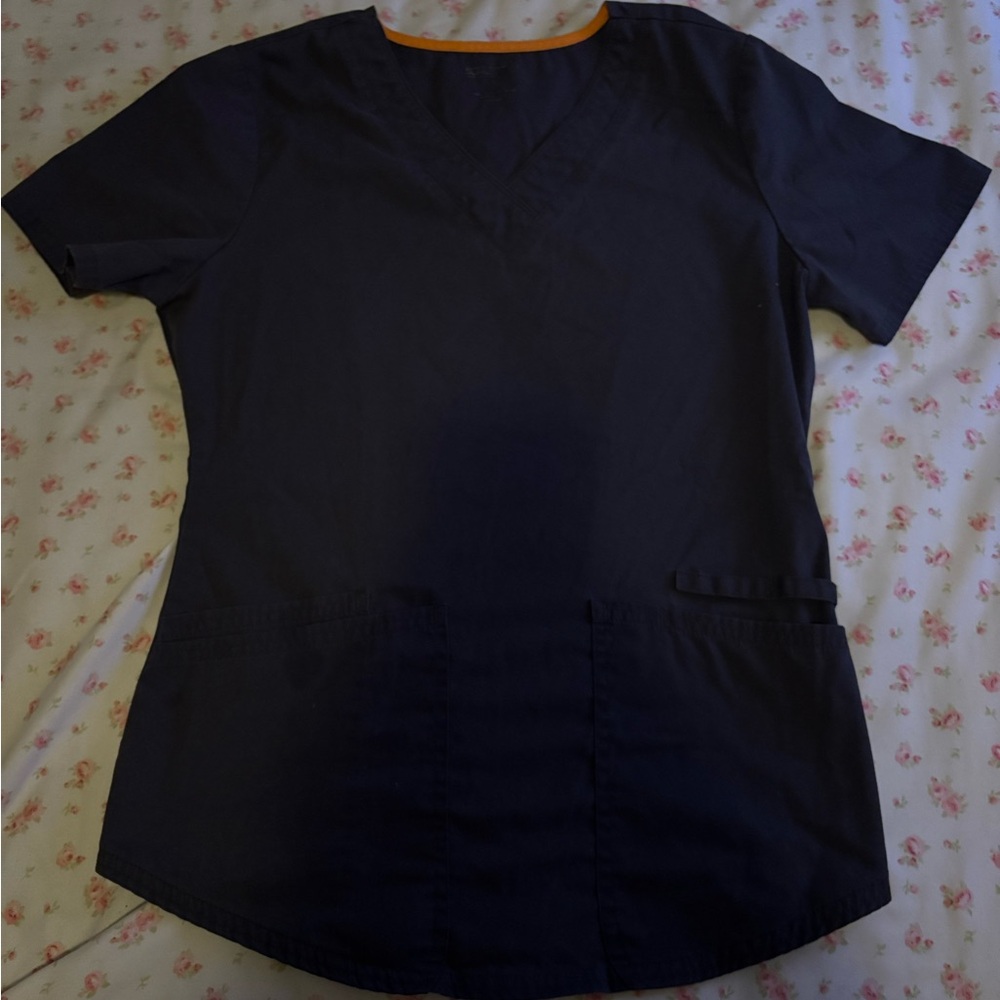 Scrubstar Women's Grey Scrub Top